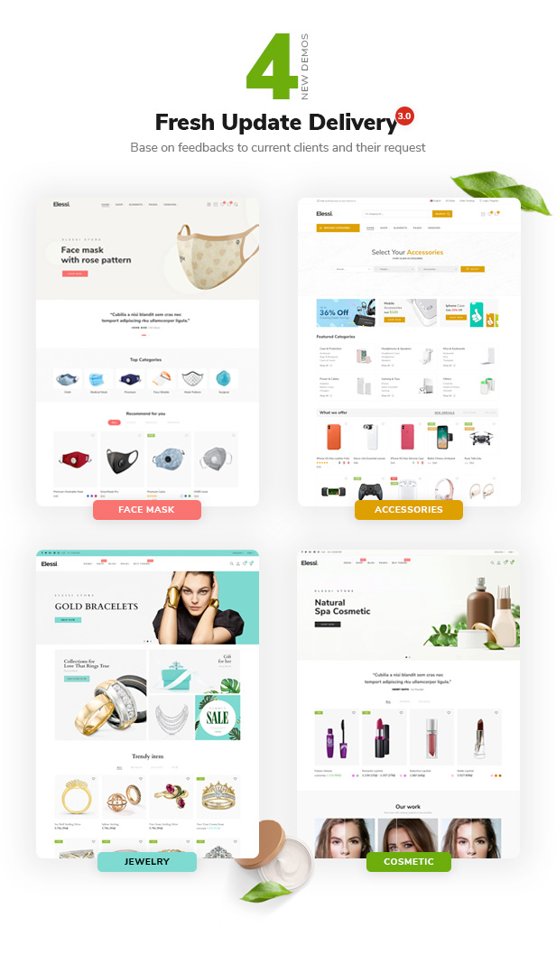 Elessi - WooCommerce AJAX WordPress Theme - RTL support