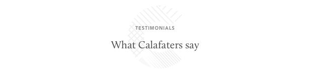 review testimonials opinion calafate - Calafate - Portfolio & WooCommerce Creative WordPress Theme