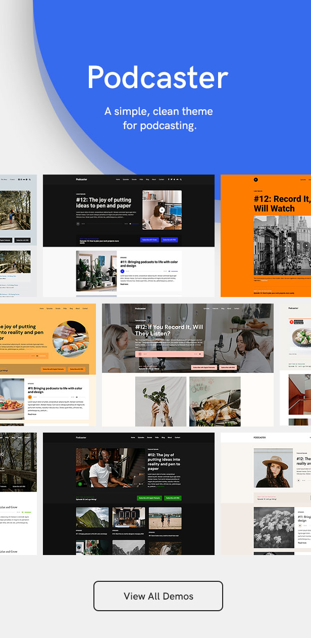 Podcaster - Multimedia WordPress Theme - 3