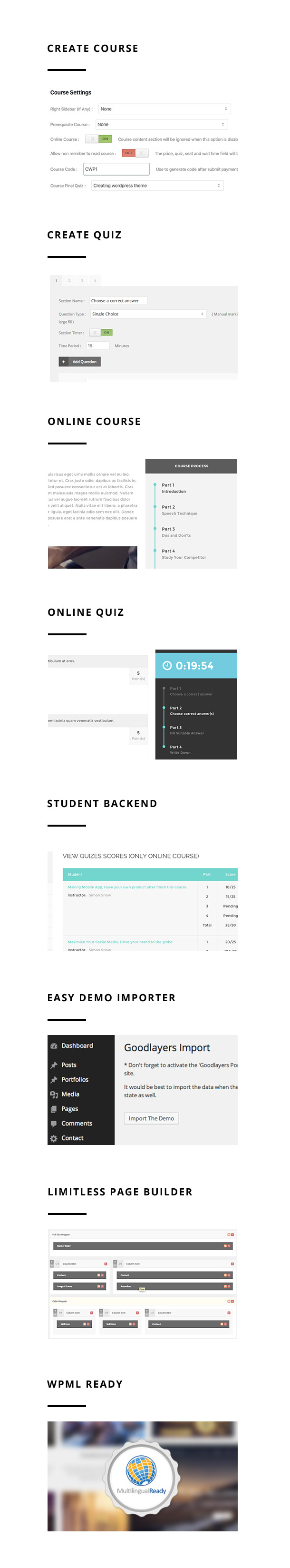 screen 3 n - Clever Course - Education / LMS