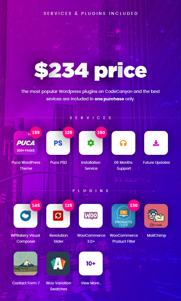05 puca info - Puca - Optimized Mobile WooCommerce Theme