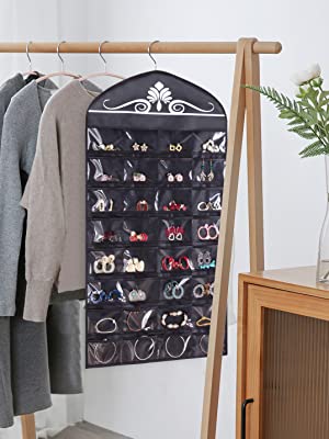 Black jewelry organizer