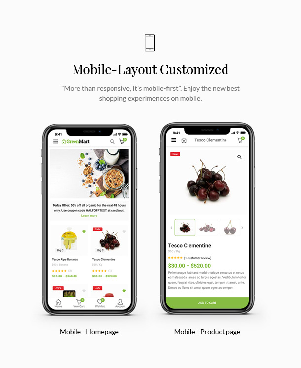 GreenMart – Organic & Food WooCommerce WordPress Theme - 18