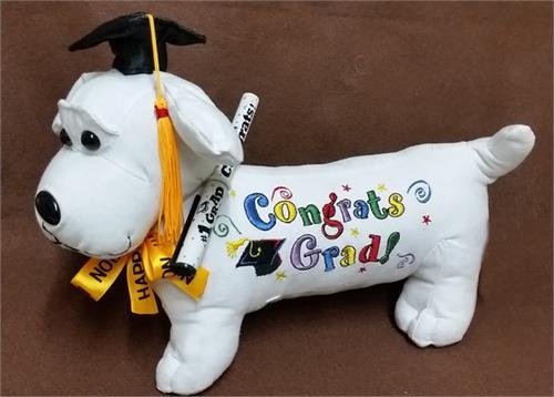 grad stuffed animal