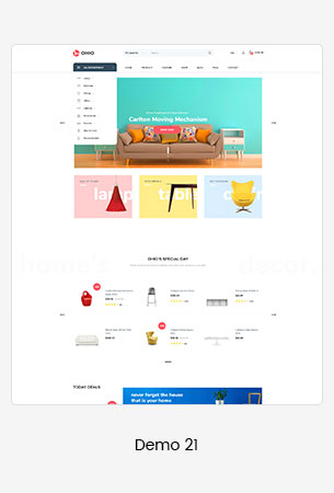 21 furniture  - Puca - Optimized Mobile WooCommerce Theme