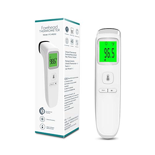 41r2iWbm3OL - XDX Thermometer for Adults Forehead, No Touch Thermometer with Fever Alarm and Memory Ideal for Babies, Kids, Adults, Indoor Outdoor Medical Use