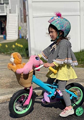 512fmgVsd7L. AC  - JOYSTAR 12" 14" 16“ Kids Bike for 2-7 Years Girls 33-53 inch Tall, Girls Bicycle with Training Wheels & Coaster Brake, 85% Assembled, Macarons