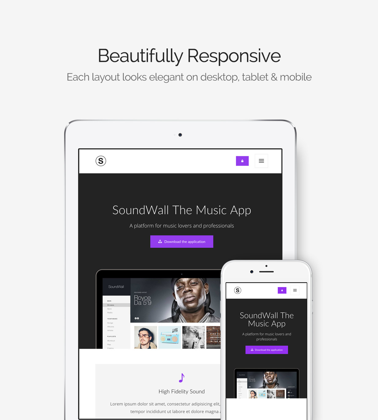 tf profile mobile - Sartre - Creative Multipurpose HTML Template