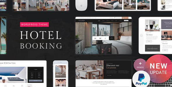 01 theme preview.  large preview - Hotel Booking