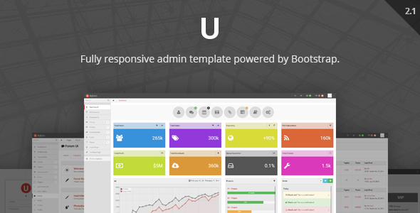 uAdmin – Responsive Admin Dashboard Template