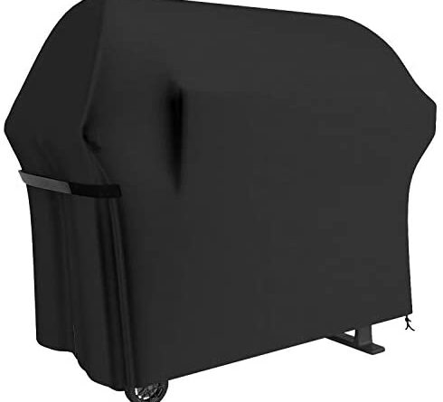 1623148405 31HeC8fClUL. AC  490x445 - Grill Cover 58 Inch BBQ Grill Cover Waterproof Gas Grill Covers, Heavy Duty Patio Outdoor Barbecue Grill Cover, Dustproof Windproof Anti UV and Tear Resistant