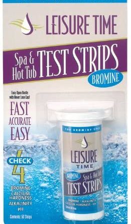 1623451613 516f6gthhkL. AC  261x445 - Leisure Time 45005A Spa & Hot Tub Test Strips 4-Way Bromine Testers, 50 ct