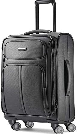 1623667909 41pe O LCnL. AC  260x445 - Samsonite Leverage LTE Softside Expandable Luggage with Spinner Wheels, Charcoal, Carry-On 20-Inch
