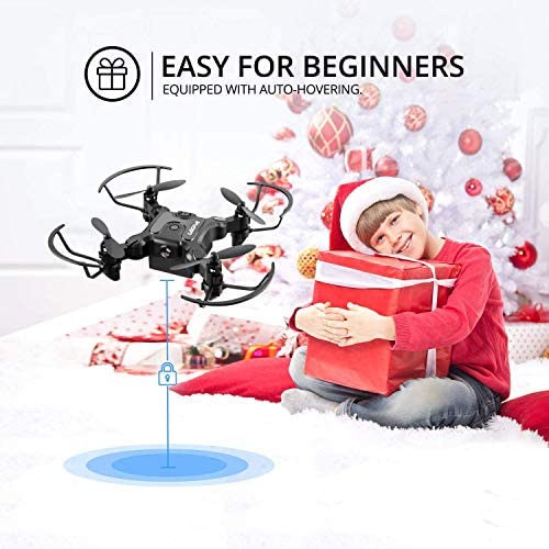 51FielTHHtL. AC  - 4DRC V2 Foldable Mini Nano Drone for Kids Beginners Gift,Pocket RC Quadcopter with 3 Batteries,Altitude Hold, Headless Mode, 3D Flips, One Key Return, 3 Speed Modes, Easy Fly for Beginners Boys Girls