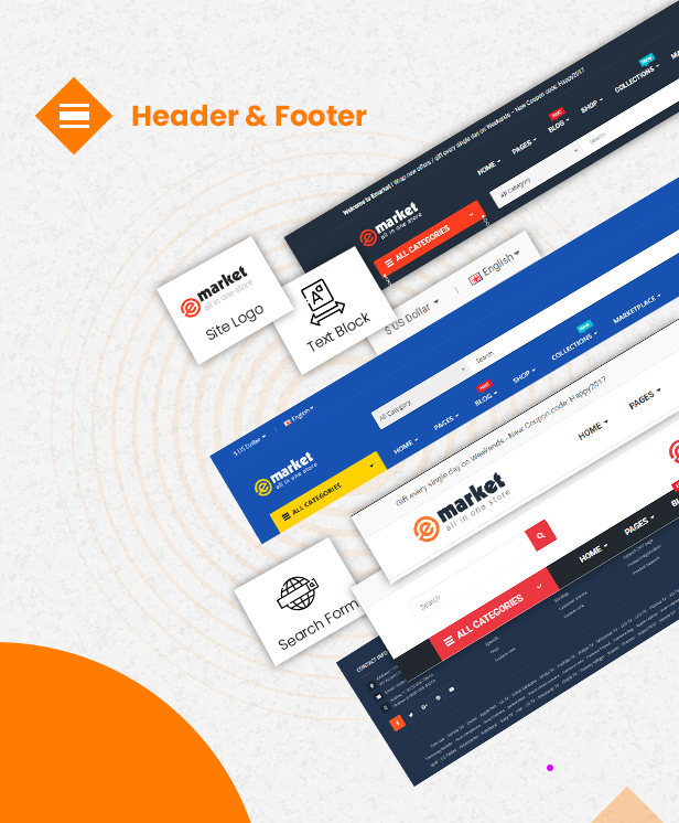 header footer - eMarket - Multi-purpose MarketPlace OpenCart 3 Theme (30+ Homepages & Mobile Layouts Included)