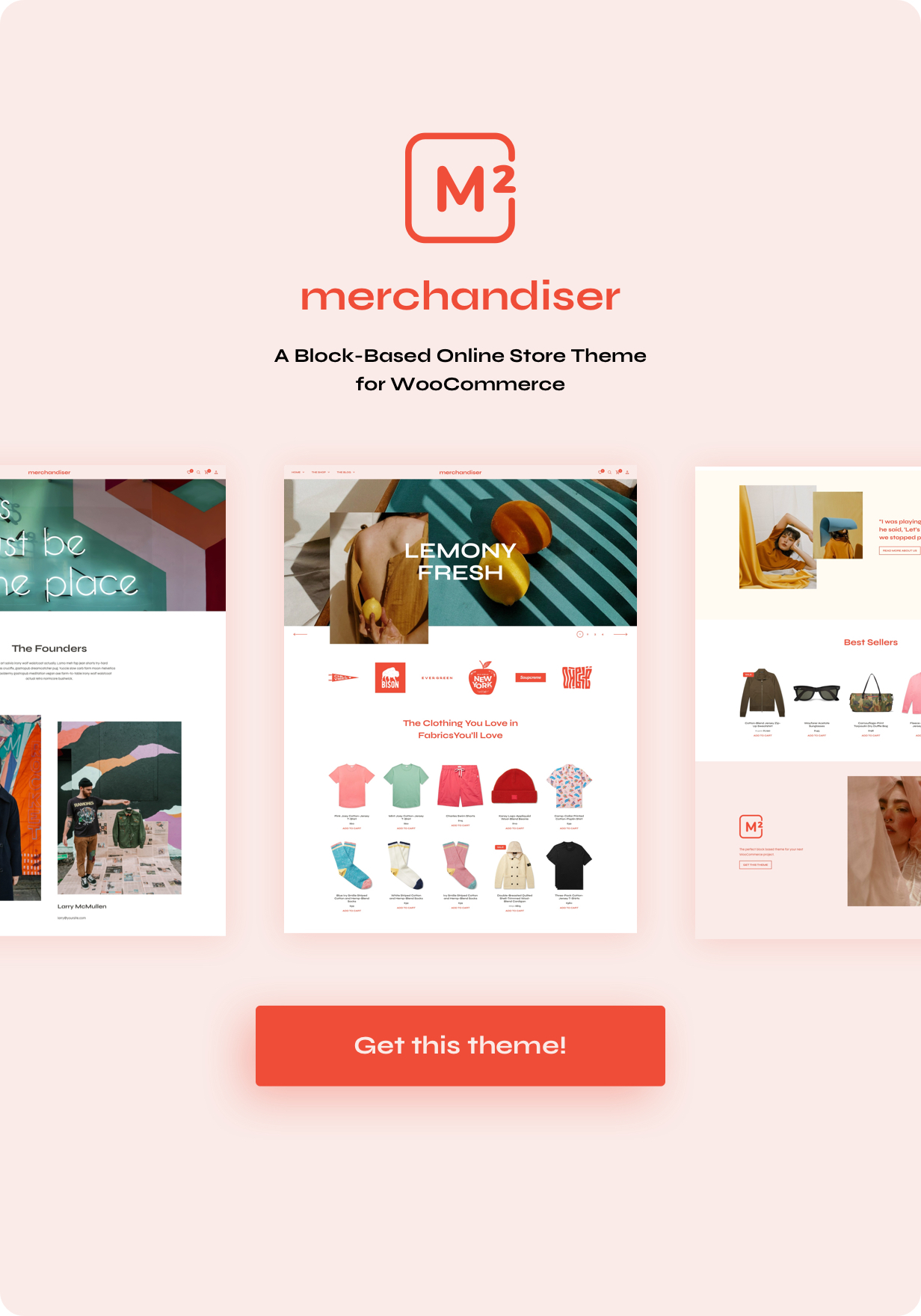 Merchandiser - eCommerce WordPress Theme for WooCommerce - 1