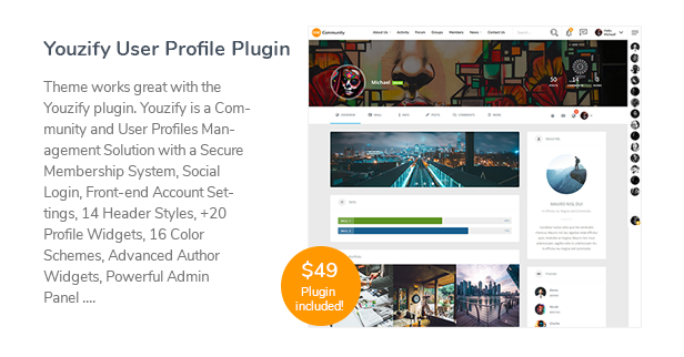 OneCommunity - BuddyPress Membership Theme - 2