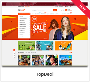 topdeal - eMarket - Multi Vendor MarketPlace Elementor WordPress Theme (34+ Homepages & 3 Mobile Layouts)
