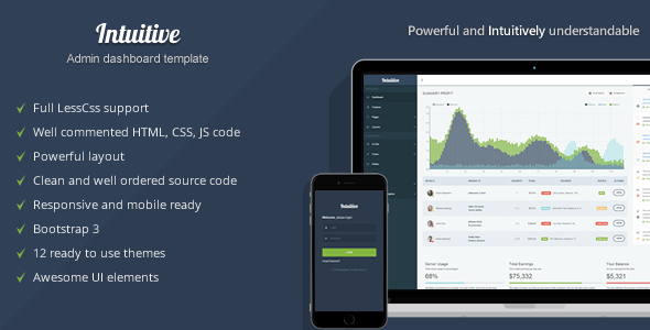 1626363035 233 01 preview.  large preview - Intuitive - Bootstrap Admin Dashboard Template