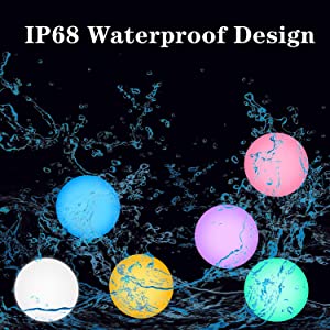 IP68 Waterproof＆Durable