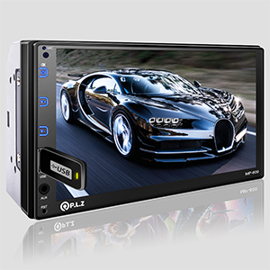 7597d279 e4fa 4e6e 8330 6d0ae49b784a.  CR0,0,300,300 PT0 SX300 V1    - P.L.Z MP-800 Car Entertainment Multimedia System – 7 Inch Double Din HD Touchscreen Monitor Car Stereo – MP5 Player Bluetooth Car Radio Receiver – Supports Rear Front View Camera, MP3, USB, AUX