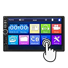 Car stereo with 7" HD Capacitive touch Screen