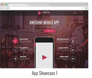 app landing wordpress theme