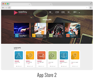 app store wordpress theme