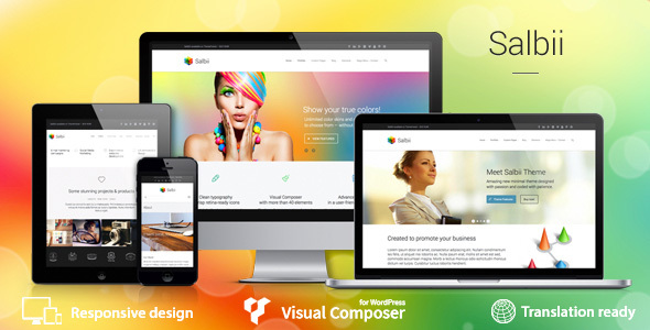 Salbii – Responsive Multi-Purpose WordPress Theme