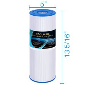 54574483 e967 4d13 ad7c 3cf27cafda6a.  CR0,0,300,300 PT0 SX300 V1    - POOLPURE Spa Filter Replacement for Pleatco PRB50-IN, Unicel C-4950, Filbur FC-2390, Jacuzzi J200 Series Filter, Guardian 413-212-02, 373045, 817-5000, 5X13 Drop in Hot Tub Filter, 2 Pack