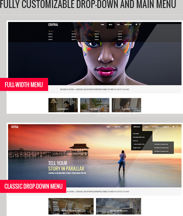 Central - Versatile, Multi-Purpose WordPress Theme - 1