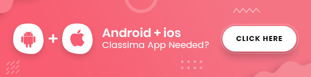 classima android ios app - Classima – Classified Ads WordPress Theme