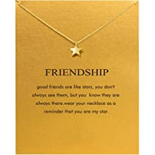 e5bdc06e 255e 4e68 b339 78de4d535a67.  CR0,0,1200,1200 PT0 SX220 V1    - Baydurcan Friendship Anchor Compass Necklace Good Luck Elephant Pendant Chain Necklace with Message Card Gift Card