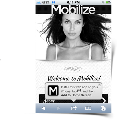 Mobilize - Touch Optimized Mobile Template - 3