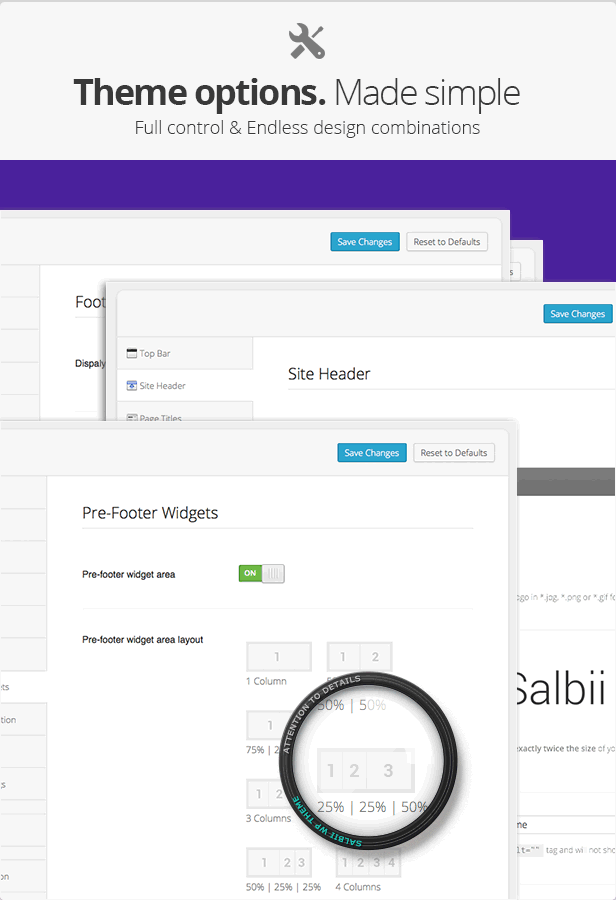 salbii theme options - Salbii - Responsive Multi-Purpose WordPress Theme