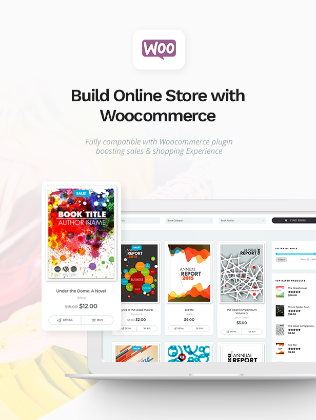 Bookie - WordPress Theme for Books Store - 4