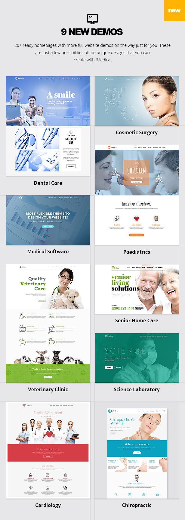 iMedica - Responsive Medical & Health WP Theme - 13