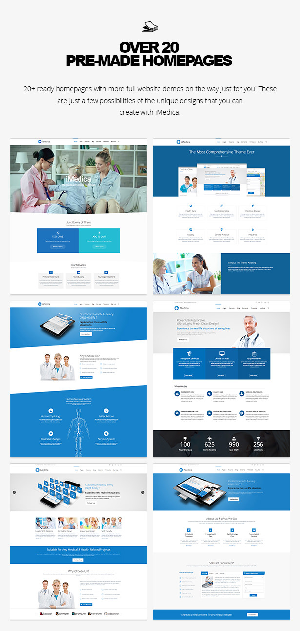 iMedica - Responsive Medical & Health WP Theme - 15