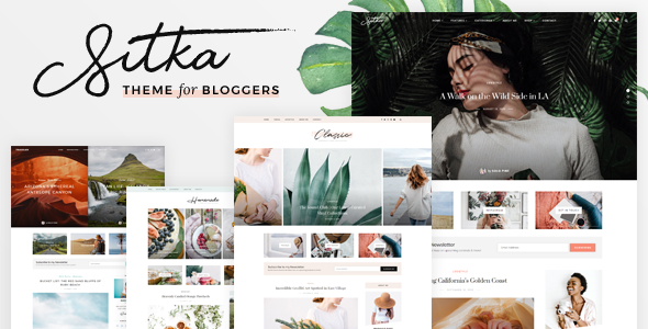 Sitka – Modern WordPress Blog Theme