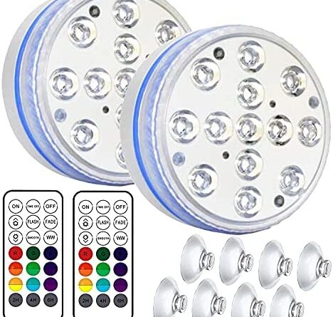 1632549506 514JmT wKlS. AC  468x445 - XYZsundy RV Led Awning Party Light, Remote Control 16 Colors, Led Point Light for Camper Motorhome Including Magnet and Suction Cup, Better adsorbed on The Surface 2Pack.