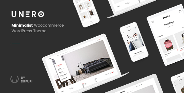 Unero – Minimalist AJAX WooCommerce WordPress Theme