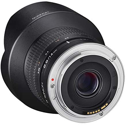 41GVxa 0IrL. AC  - Rokinon FE14M-C 14mm F2.8 Ultra Wide Lens for Canon (Black)