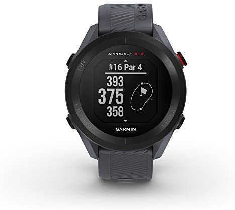 41dH4+SlB+L. AC  - Garmin Approach S12, Easy-to-Use GPS Golf Watch, 42k+ Preloaded Courses, Granite Blue, 010-02472-01