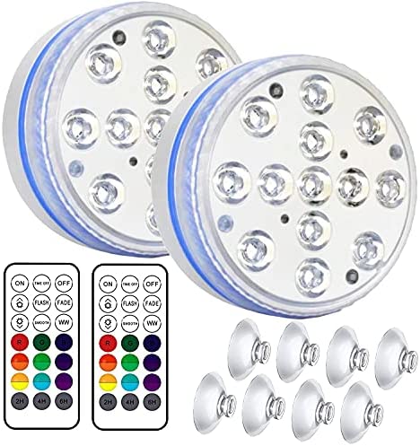 514JmT wKlS. AC  - XYZsundy RV Led Awning Party Light, Remote Control 16 Colors, Led Point Light for Camper Motorhome Including Magnet and Suction Cup, Better adsorbed on The Surface 2Pack.