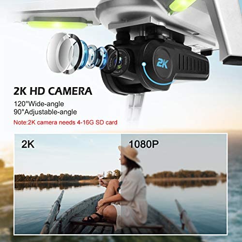 515ulgjVGvL. AC  - 40mins(20+20) Long Flight Time Drone for Adults,JJRC Drone with 2K FHD Camera Live Video, 5G WiFi FPV GPS Return Home Quadcopter with Brushless Motor, Follow Me, Long Control Range (Gray)