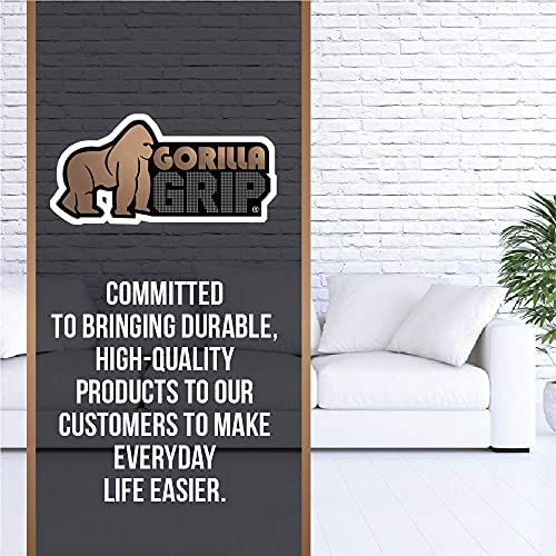 51v3Eist4IL. AC  - Gorilla Grip Original Slip Resistant Couch Cushion Gripper Pad, Helps Keep Sofa Cushions from Sliding, Grip Pads Work on Sofas and Couches, Easy to Trim, Strong Durable Grips Help Stop Slipping