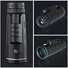 63465b17 6c4c 40b9 aefa c91e78f08fa1.  CR0,0,1600,1600 PT0 SX220 V1    - Monocular Telescope, 12X50 High Definition BAK4 Prism Monocular with Smartphone Holder & Tripod for Hunting Hiking Traveling Bird Watching