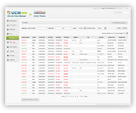 feature rich open source CRM website and project management system - UCM Theme: White Label