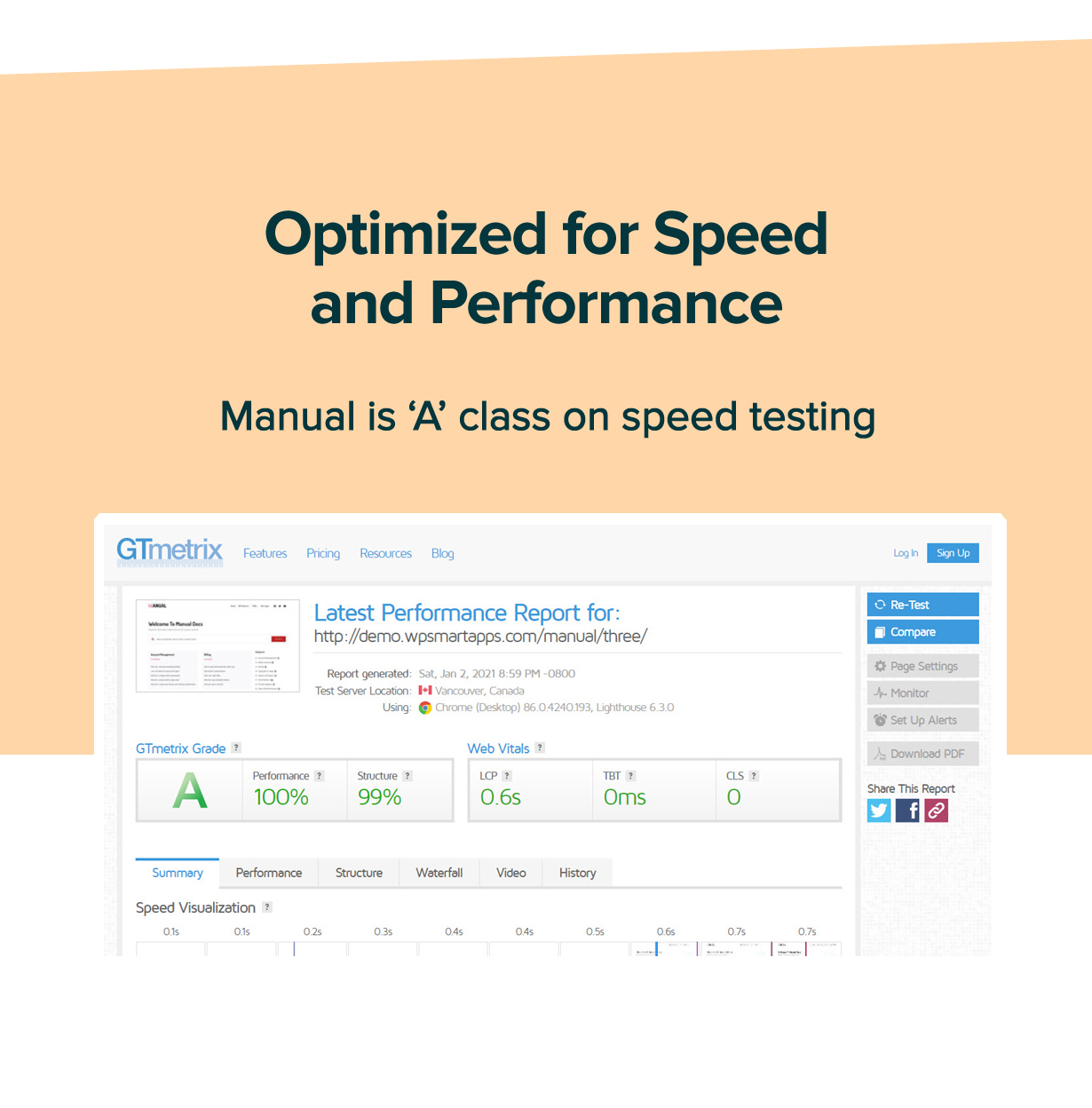 new manual theme speed - Manual - Documentation, Knowledge Base & Education WordPress Theme