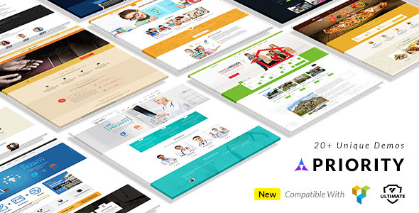 Priority –  Multipurpose WordPress Theme